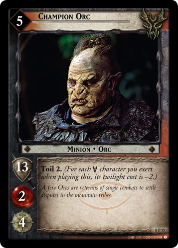 Champion Orc - Foil - Promo (Foil)