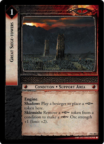 Great Siege-towers (Foil)