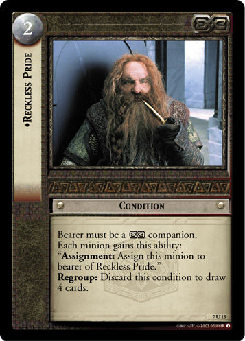 Reckless Pride (Foil)