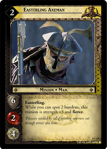 Easterling Axeman (Foil)