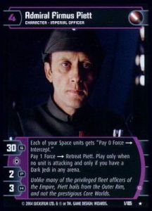 Admiral Firmus Piett (C) (Foil)