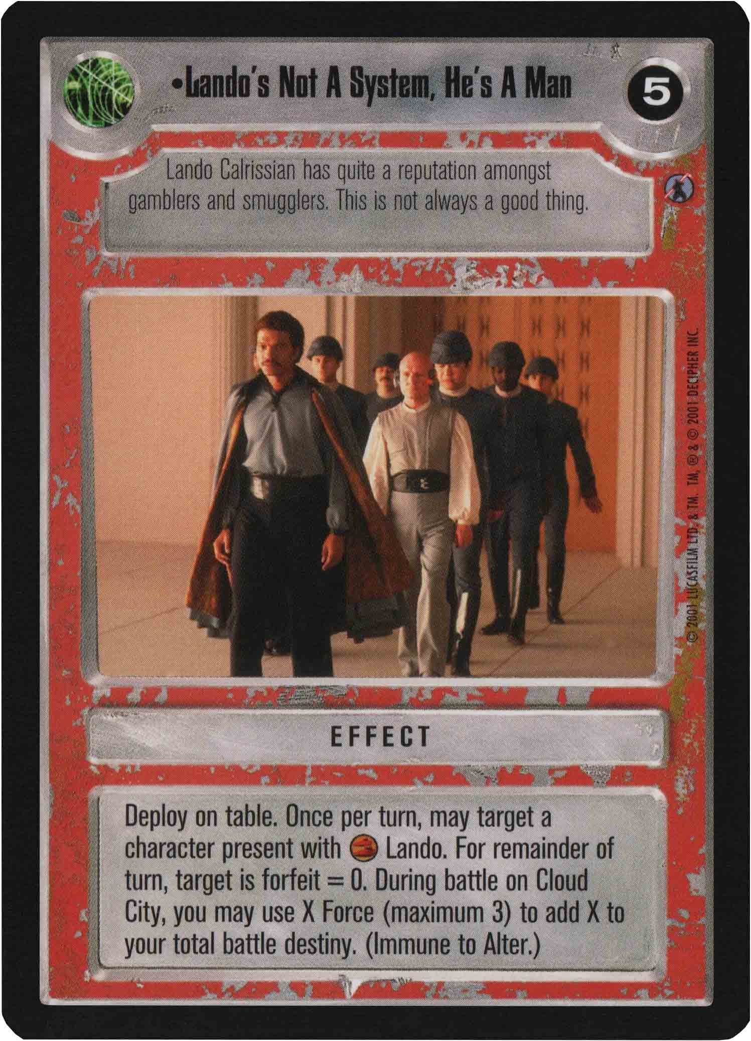 Lando's Not A System, He's A Man