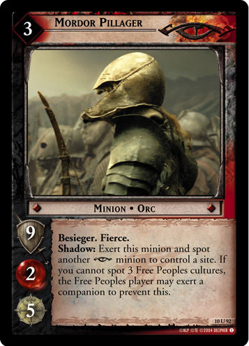Mordor Pillager (Foil)