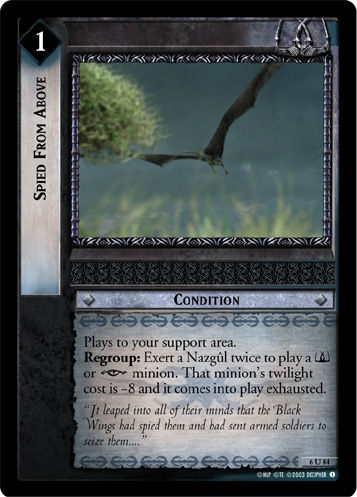 Spied From Above (Foil)