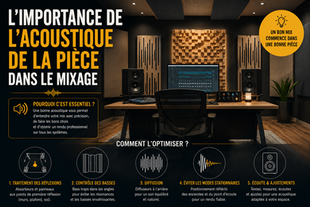 L'Importance de l'Acoustique de la Pièce dans le Mixage : Pourquoi et Comment l'Optimiser