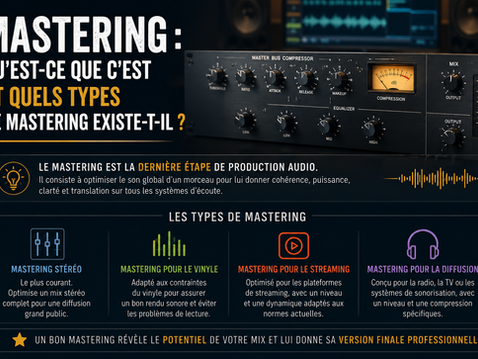 Mastering : Qu'est-ce que c'est et Quels Types de Mastering Existe-t-il ?
