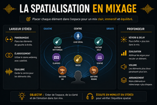 La spatialisation en mixage