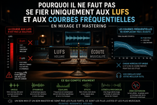 Pourquoi il ne faut pas se fier uniquement aux LUFS et aux courbes fréquentielles en mixage et mastering