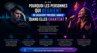 Pourquoi les personnes qui bégaient ne bégaient presque jamais quand elles chantent ?