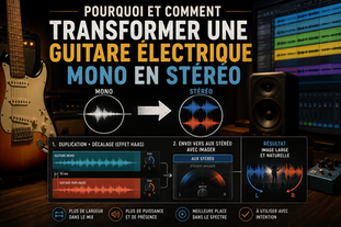 Pourquoi et comment transformer une guitare électrique mono en stéréo