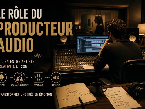 Le rôle du producteur audio