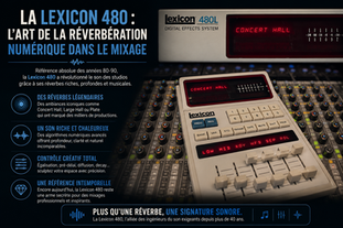 La Lexicon 480 : L’Art de la Réverbération Numérique dans le Mixage