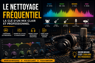 Pourquoi le nettoyage fréquentiel est essentiel dans un mixage