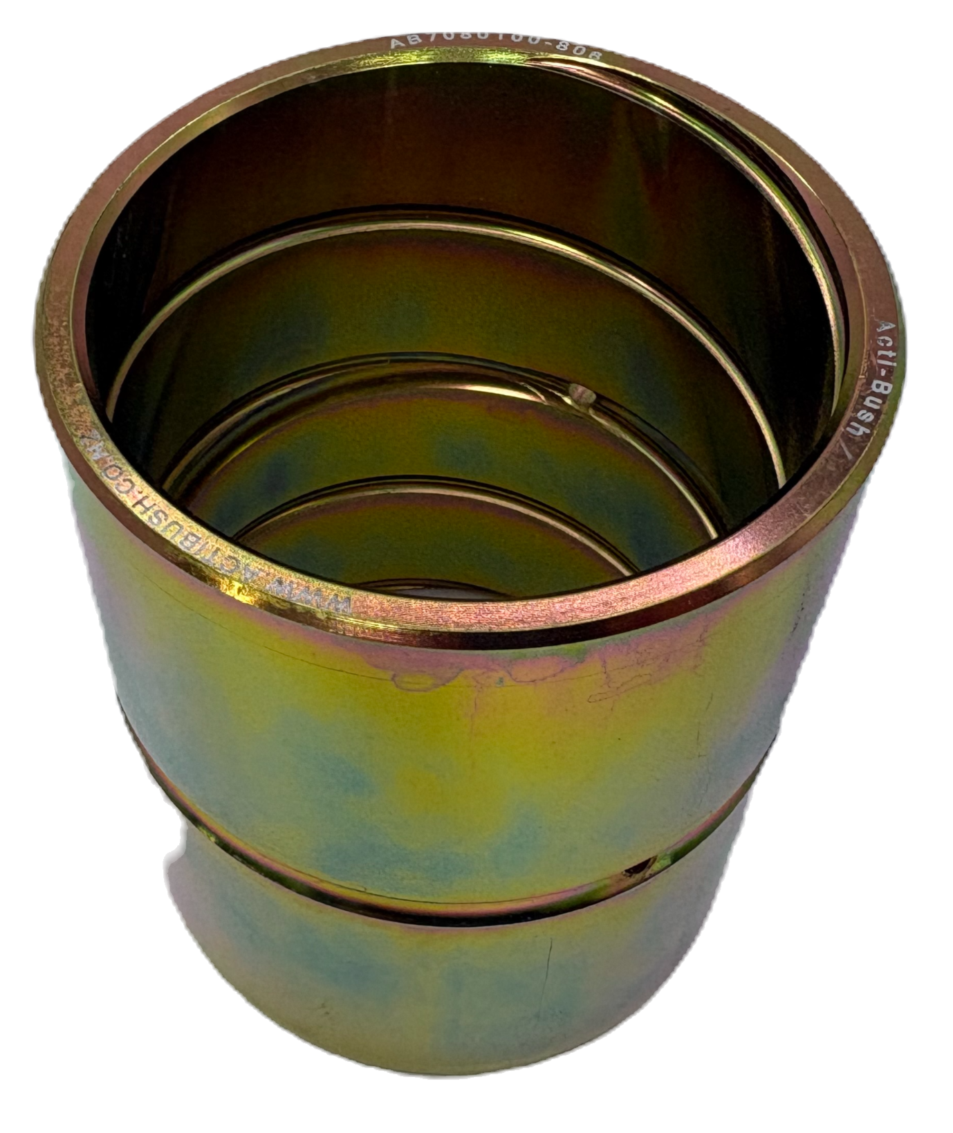 70 ID x 80 OD x 100 L Hardened Steel Bush
