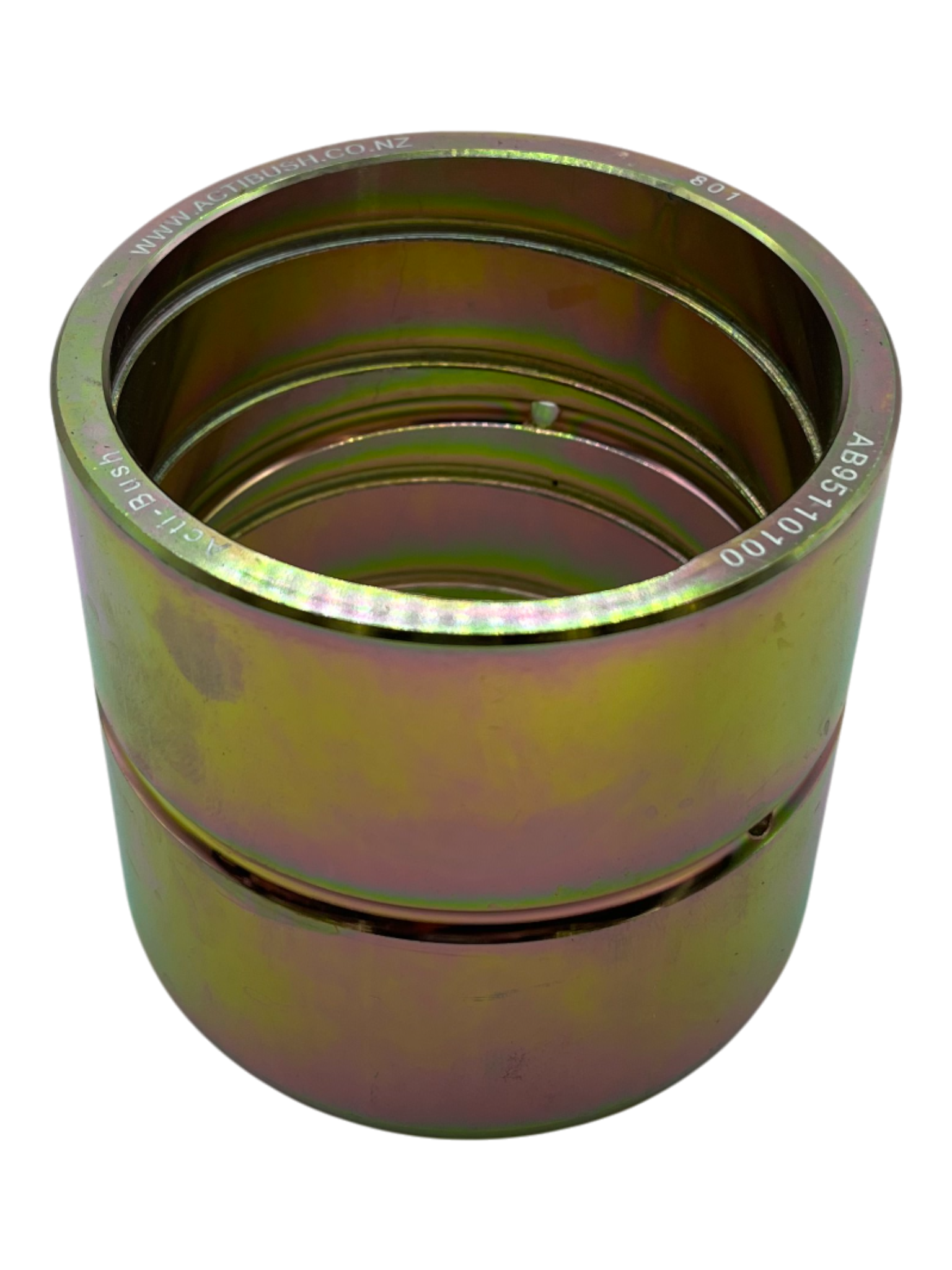95 ID x 110 OD x 100 L Hardened Steel Bush