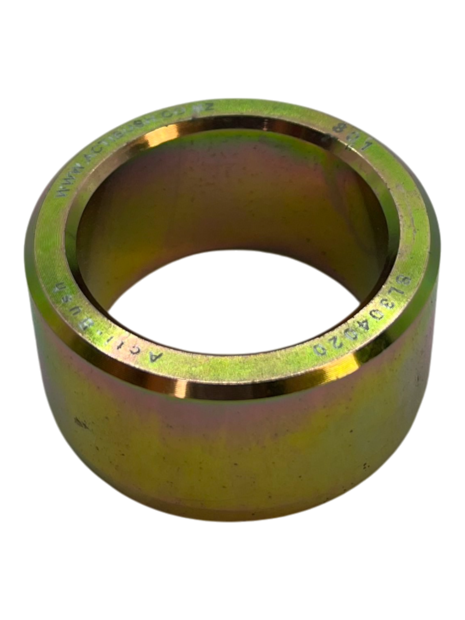 30 ID x 40 OD x 20 L Hardened Steel Static Sleeve