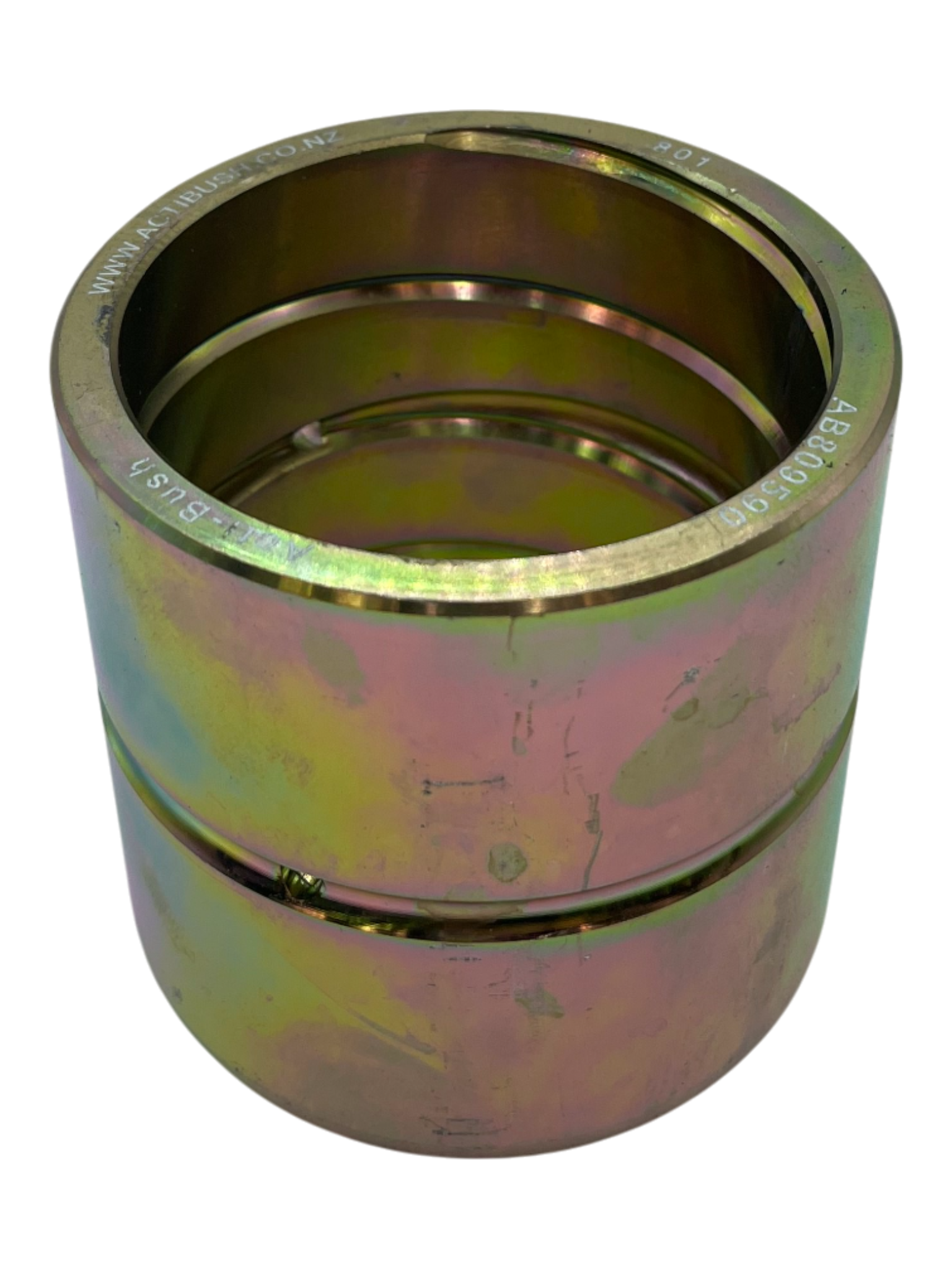 80 ID x 95 OD x 90 L Hardened Steel Bush