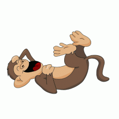laughing-monkey
