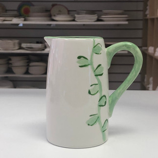 jug with trailing ivy