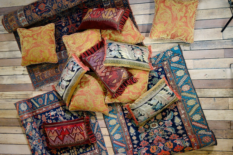 A Set Of Three 17th Century Tapestry Cushions