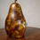Thumbnail: Antique 19th Century Pear Tea Caddy
