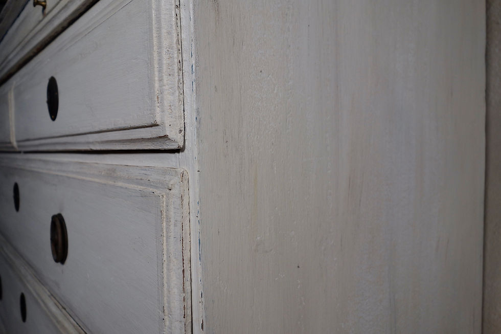 Thumbnail: An 18th Century Painted Gustavian Bureaux Glazed Bookcase