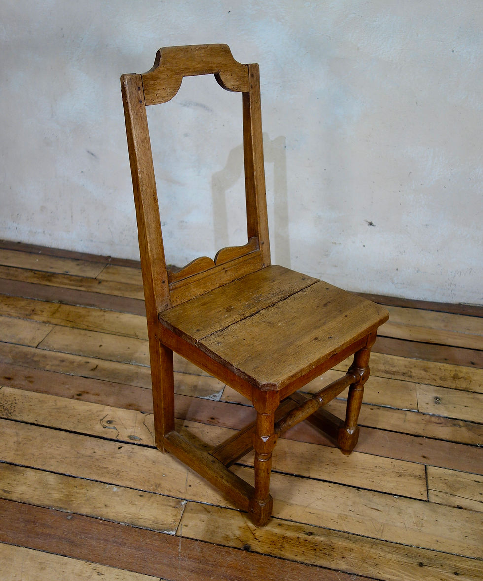 Thumbnail: A Small 18th Century French Backstool - Lorraine Chair