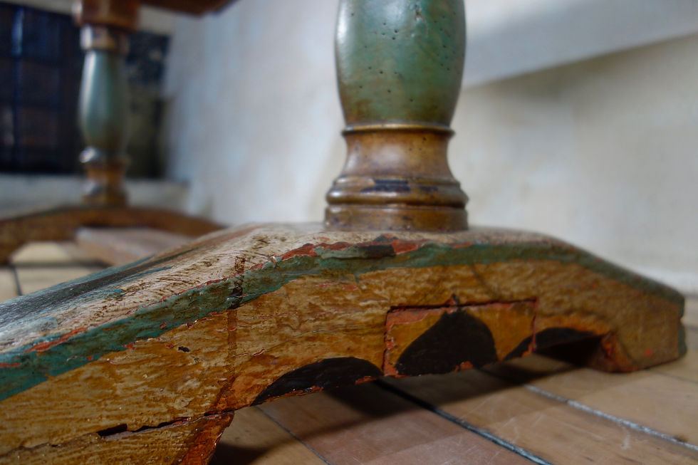 Thumbnail: An 18th Century Original Painted Austrian Console - Tavern Table