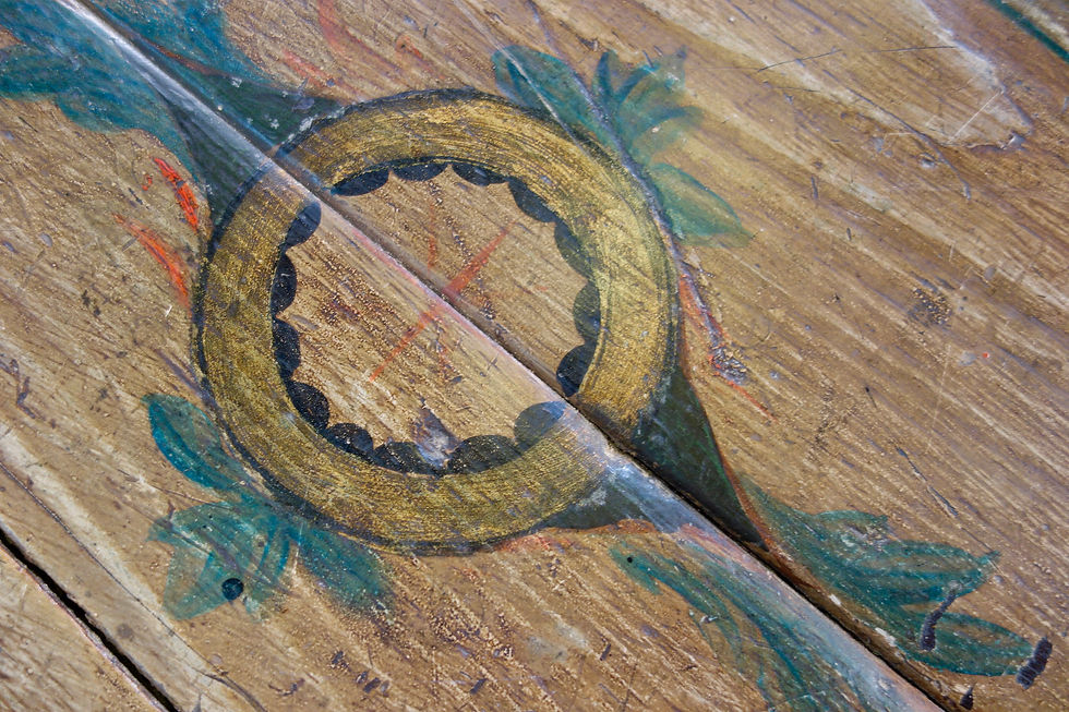 Thumbnail: An 18th Century Original Painted Austrian Console - Tavern Table