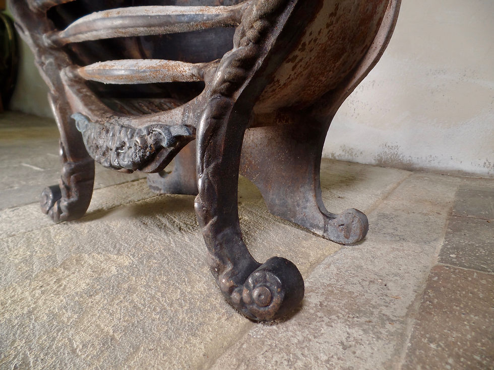 Thumbnail: A Cast iron Victorian style fire grate