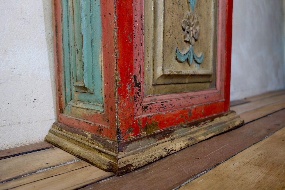 Thumbnail: An 18th Century Chestnut Colourful Original Painted Portuguese Longcase Clock