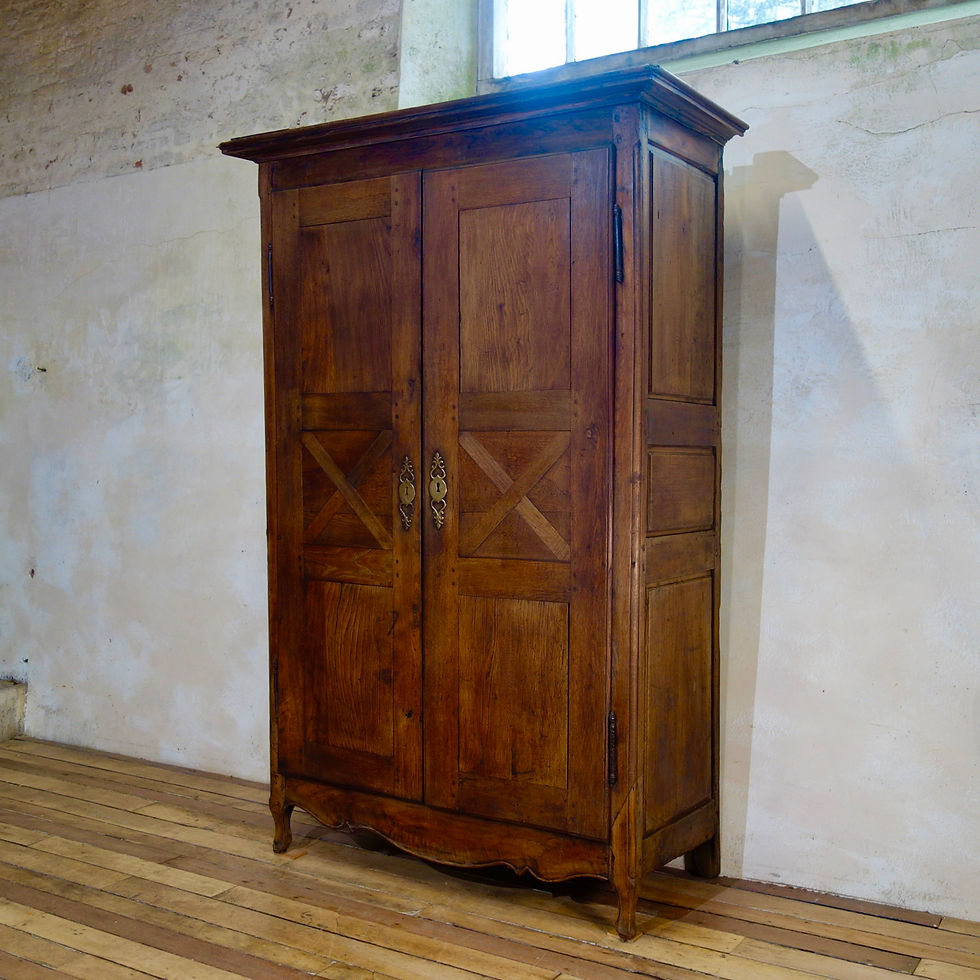 Thumbnail: A Charming Late 18th Century French Provincial Oak Armoire