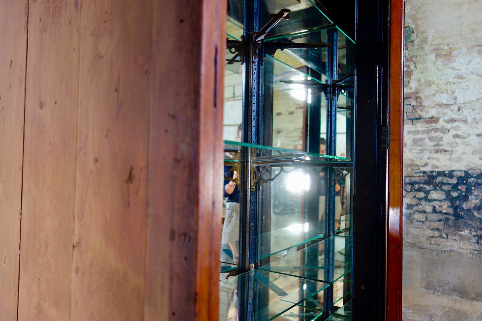 Thumbnail: A Large 19th Century Mahogany Shop Display Cabinet