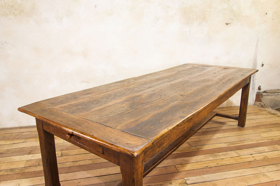 Thumbnail: An Early 19th Century Oak French Farmhouse Refectory Table