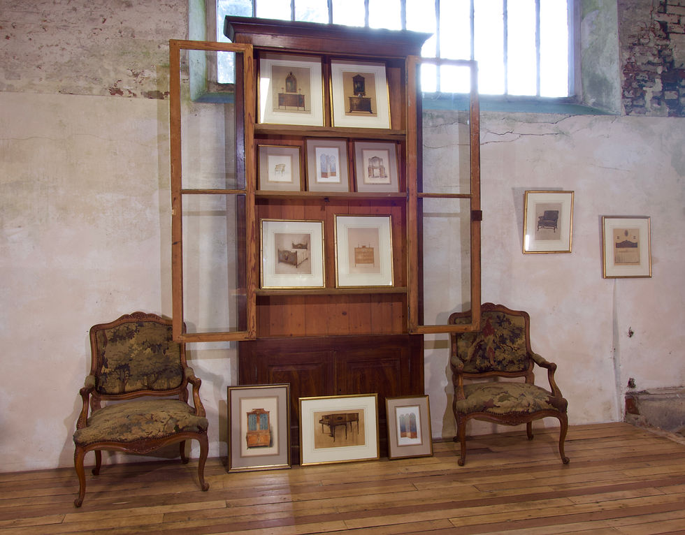 Thumbnail: Twelve 20th Century Watercolour Paintings - Featuring W.&J. Sloane Furniture