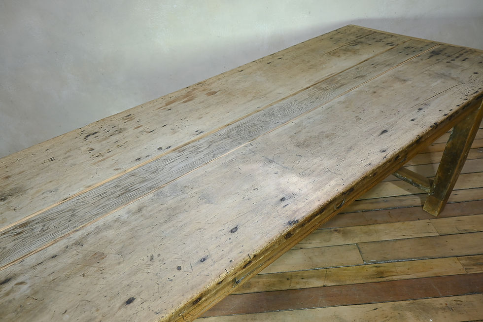 Thumbnail: A remarkable early 19th Century French Sycamore & Oak French Farmhouse Table