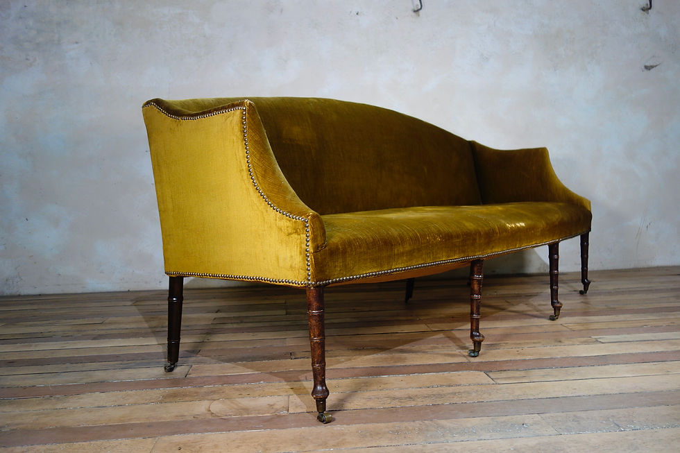Thumbnail: An Exceptional George III Settee - Sofa