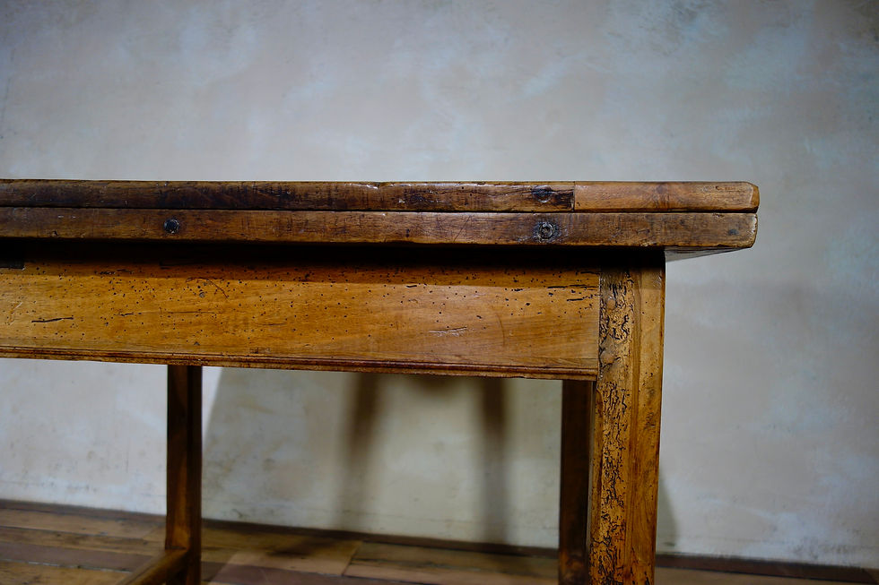 Thumbnail: 18th Century French Fruitwood Folding Provincial Table