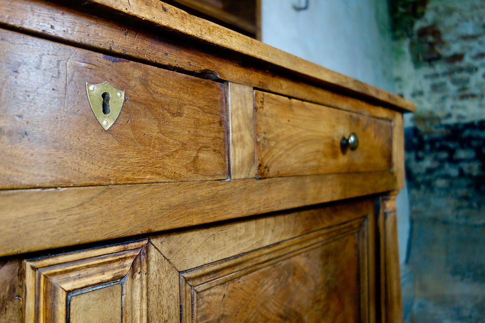 Thumbnail: A Superb 18th Century French Empire Walnut Dresser