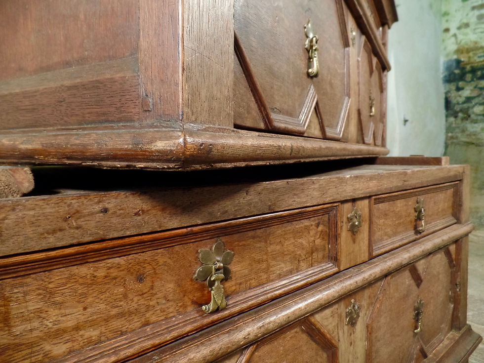 Thumbnail: 17th Century Oak Chest Of Drawers