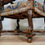 Thumbnail: 17th C Walnut Open Armchair - National Trust - In Pointe d'Hongerie Needlework -