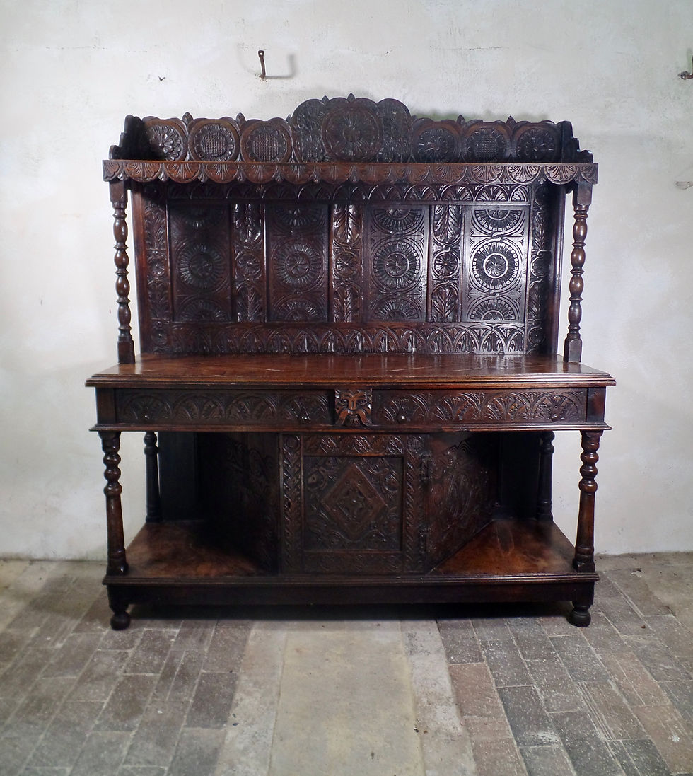 Antique French Cort Cupboard
