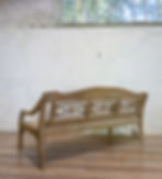 Thumbnail: A Large 19th Century Indonesia Teak Bench
