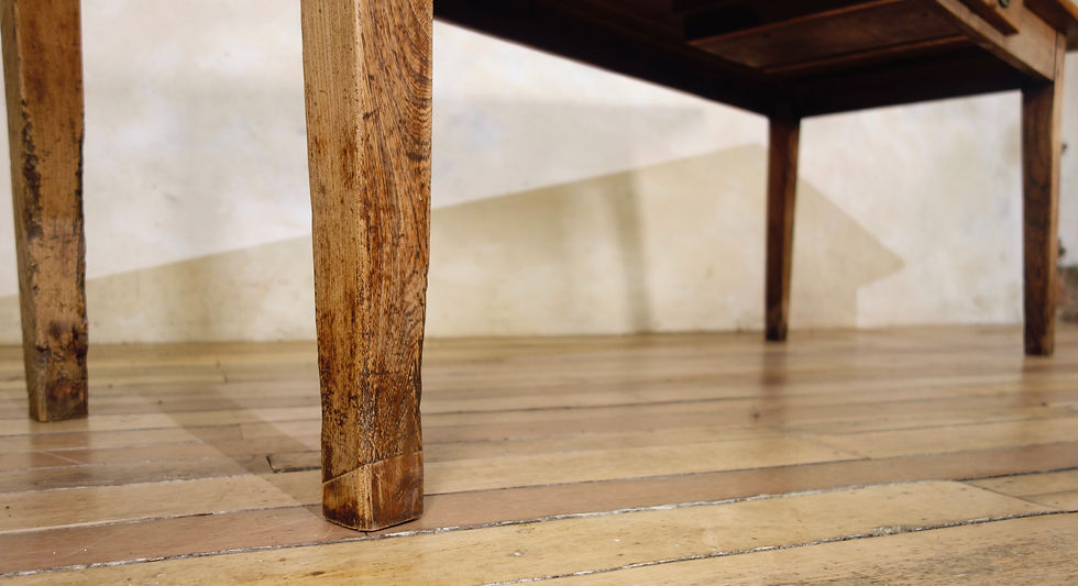 Thumbnail: A 19th Century French Elm & Oak Farmhouse Table