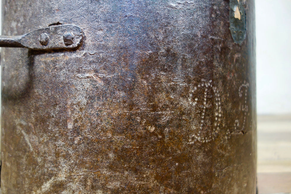 Thumbnail: A Primitive 19th Century Bushel Barrel - Measure Vessel