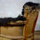 Thumbnail: Antique Victorian Nursing Armchair