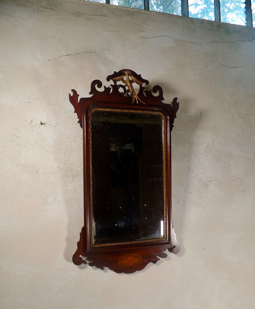 18th Century Fret-Frame George II Mirror