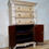Thumbnail: A Tall 18th Cent Dutch Bleached Oak Secrétaire Cabinet
