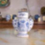 Thumbnail: A 19th Century Dutch Delft Tea Caddy Circa 1820
