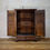 Thumbnail: A Small 19th Century Folk Art Painted Cupboard